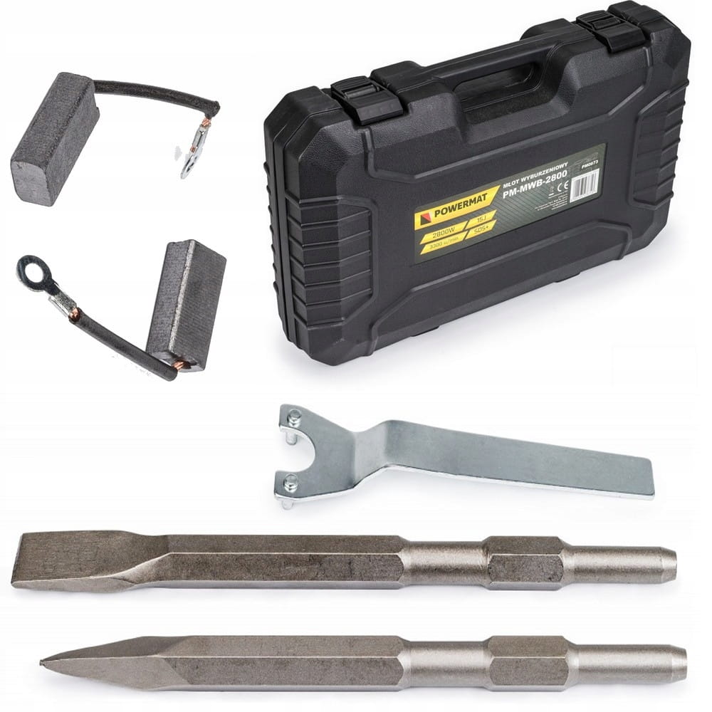Młot wyburzeniowy Powermat PM-MWB-2800 15 J 2800 W