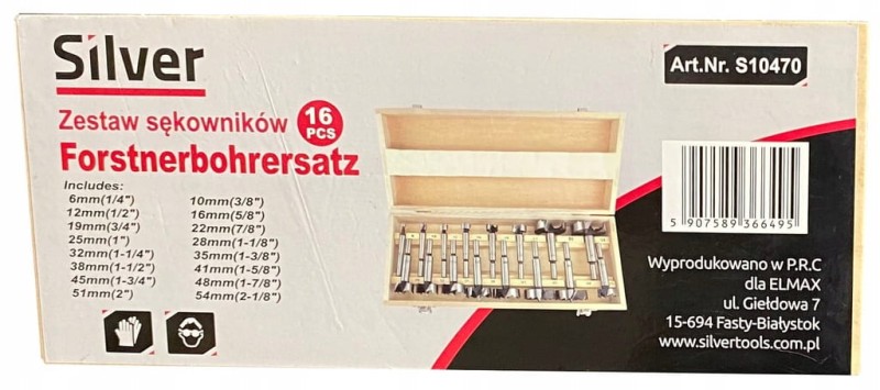 Frez czołowy, trzpieniowy (palcowy) SilverTools 8mm, 9mm, 10mm