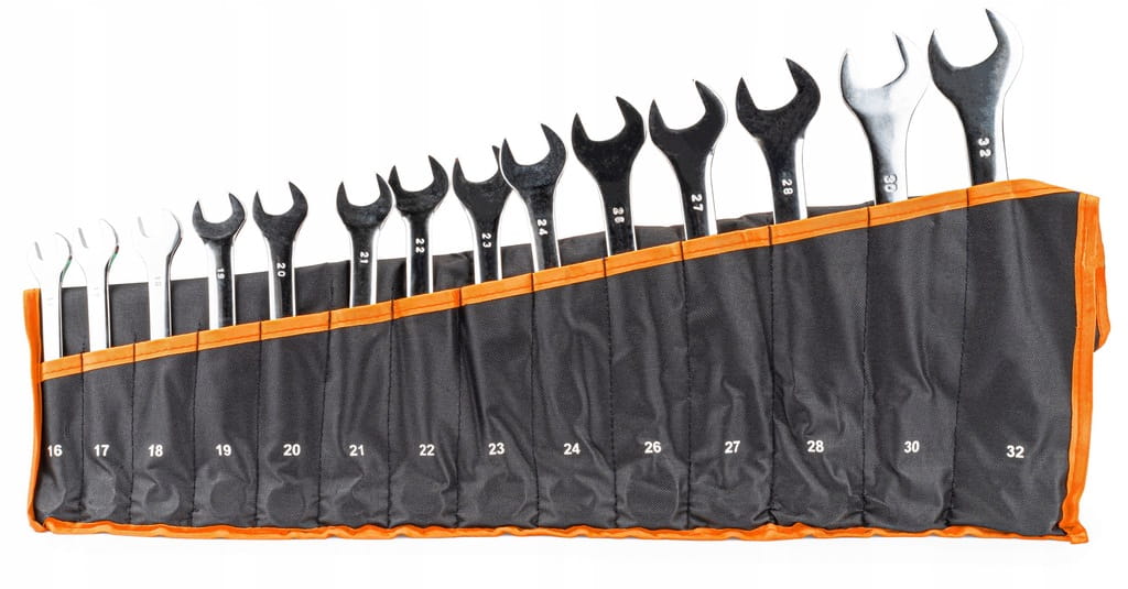 Klucze płasko-oczkowe SilverTools S10987