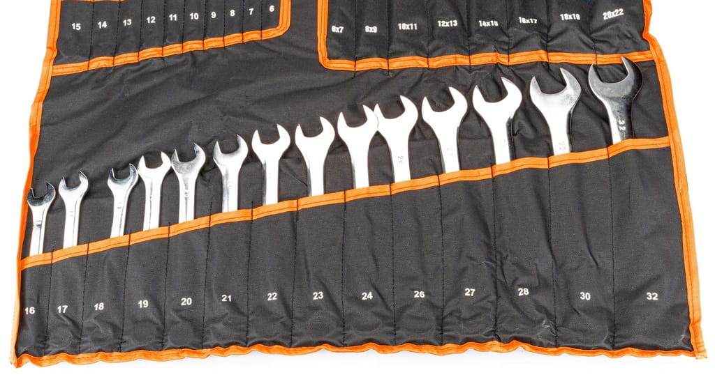 Klucze płasko-oczkowe SilverTools S10987