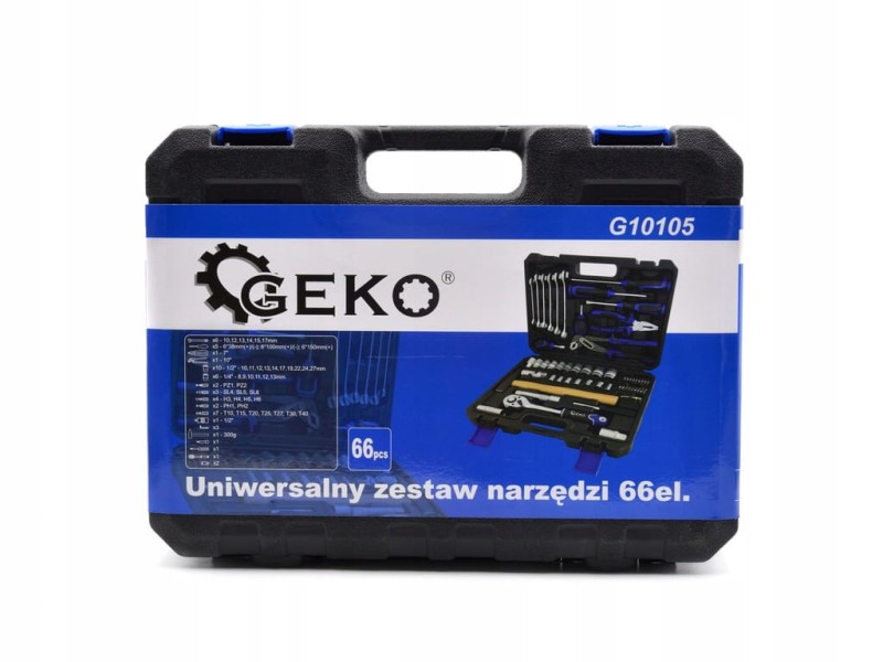 Uniwersalny zestaw narzędzi Geko G10105