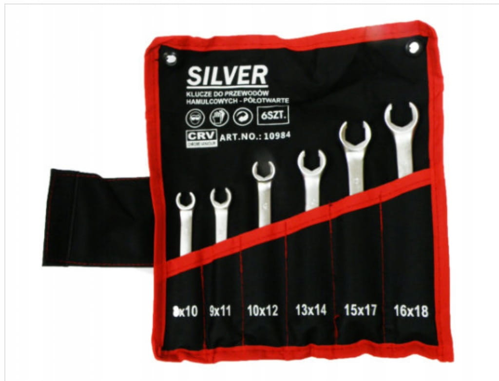 Zestaw kluczy płaskich SilverTools S10984
