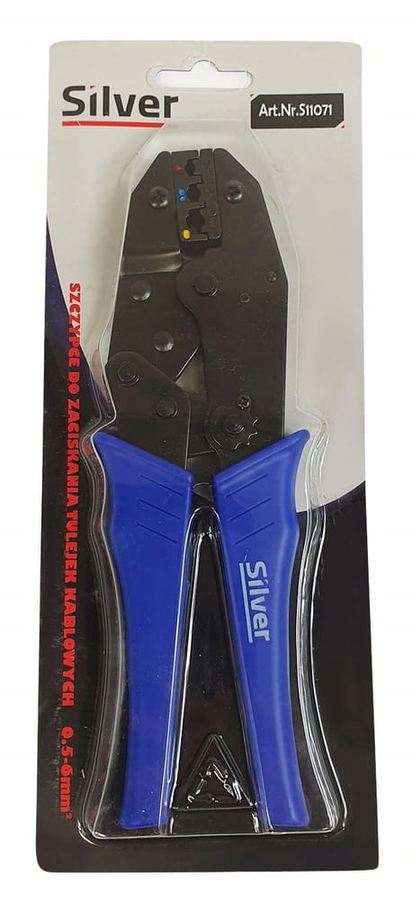 Zaciskarka SilverTools S11071 0,5 mm² - 6 mm²