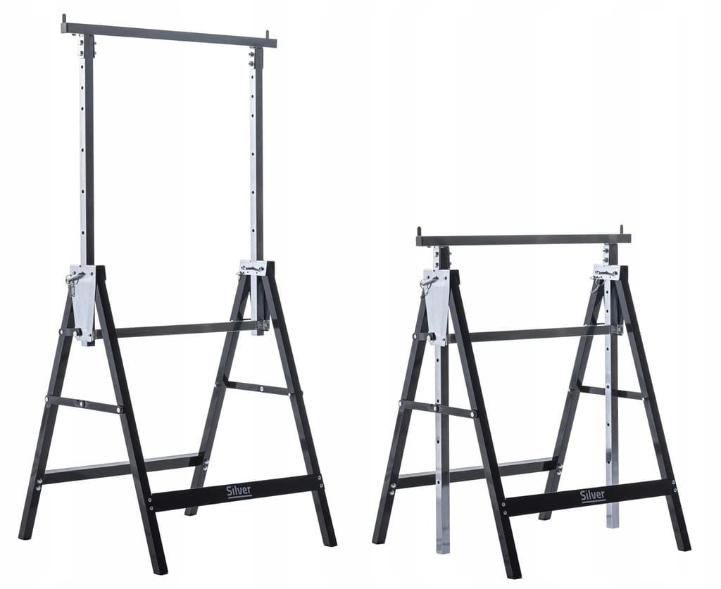 Koziołek warsztatowy regulowany Silver Tools 130 cm