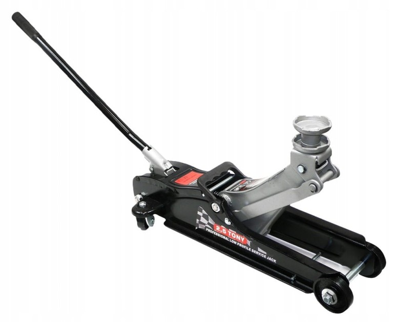Podnośnik niskoprofilowy hydrauliczny 2,5T + 2 nakładki