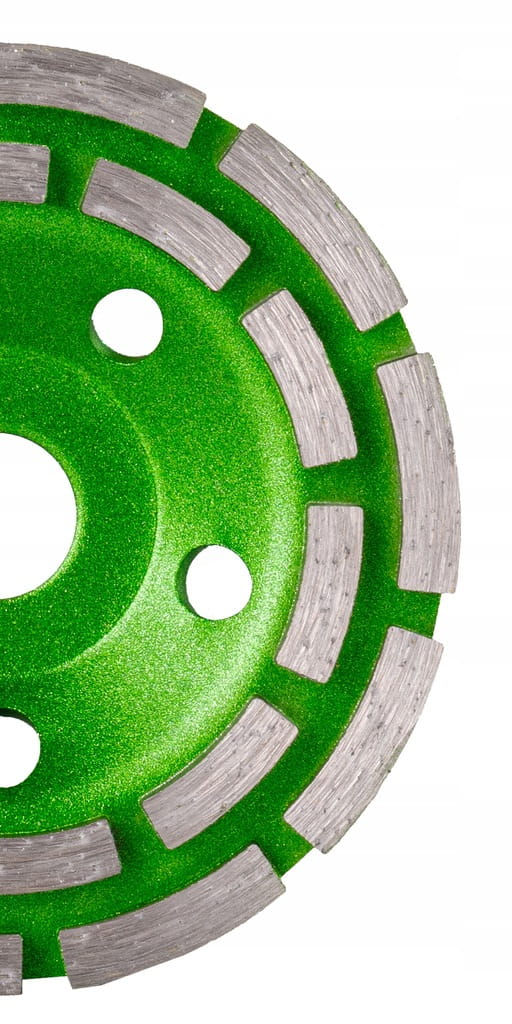 DIAMENTOWA TARCZA 125MM GARNKOWA DO SZLIFOWANIA BETONU SEGMENTOWA WUBER