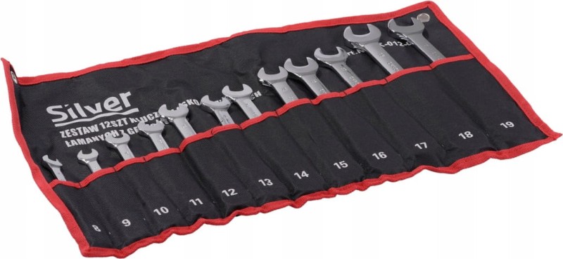 Klucze płasko-oczkowe SilverTools Sk-012-03