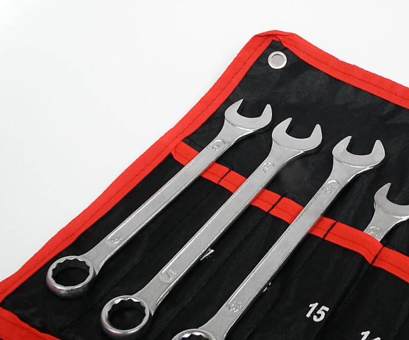Zestaw kluczy płasko-oczkowych SilverTools S10993