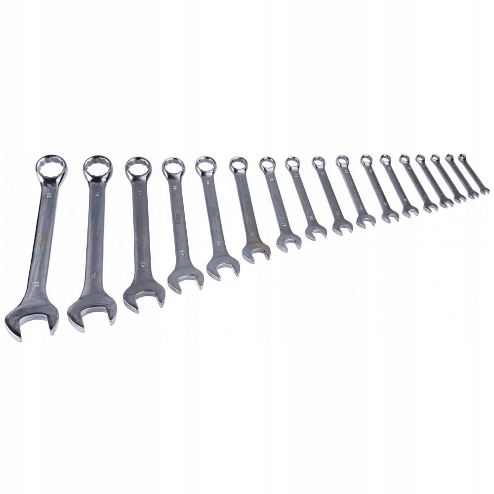 Zestaw kluczy płasko-oczkowych SilverTools S109811