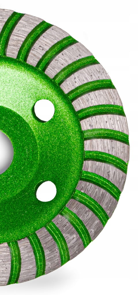 DIAMENTOWA TARCZA GARNKOWA DO SZLIFOWANIA BETONU 125MM SEGMENTOWA WUBER