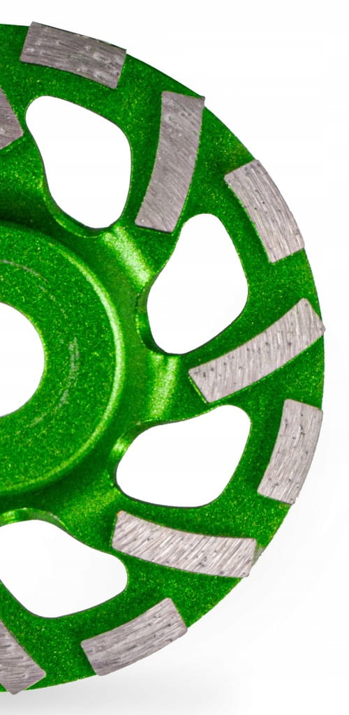 DIAMENTOWA TARCZA GARNKOWA DO SZLIFOWANIA BETONU 125MM SEGMENTOWA WUBER