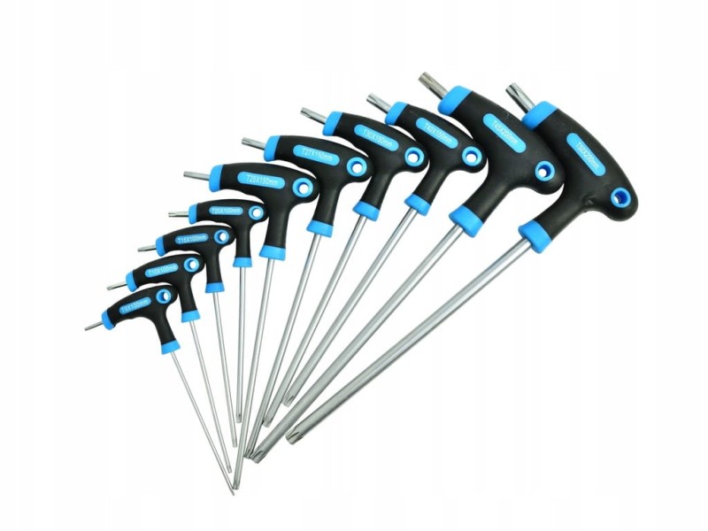 Wkrętaki torx Geko G30591 T9-T50 10 szt.