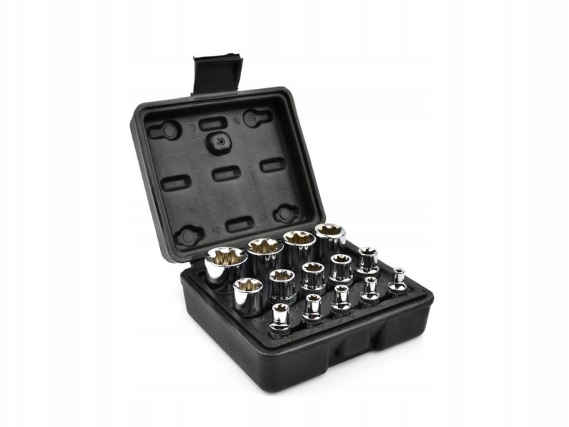 Zestaw nasadek torx E4-E24 14szt.