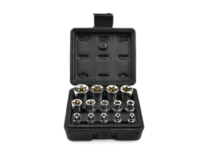 Zestaw nasadek torx E4-E24 14szt.
