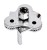 Klucz do filtrów olejowych 1/2" 62-120mm NEW GEKO G02551