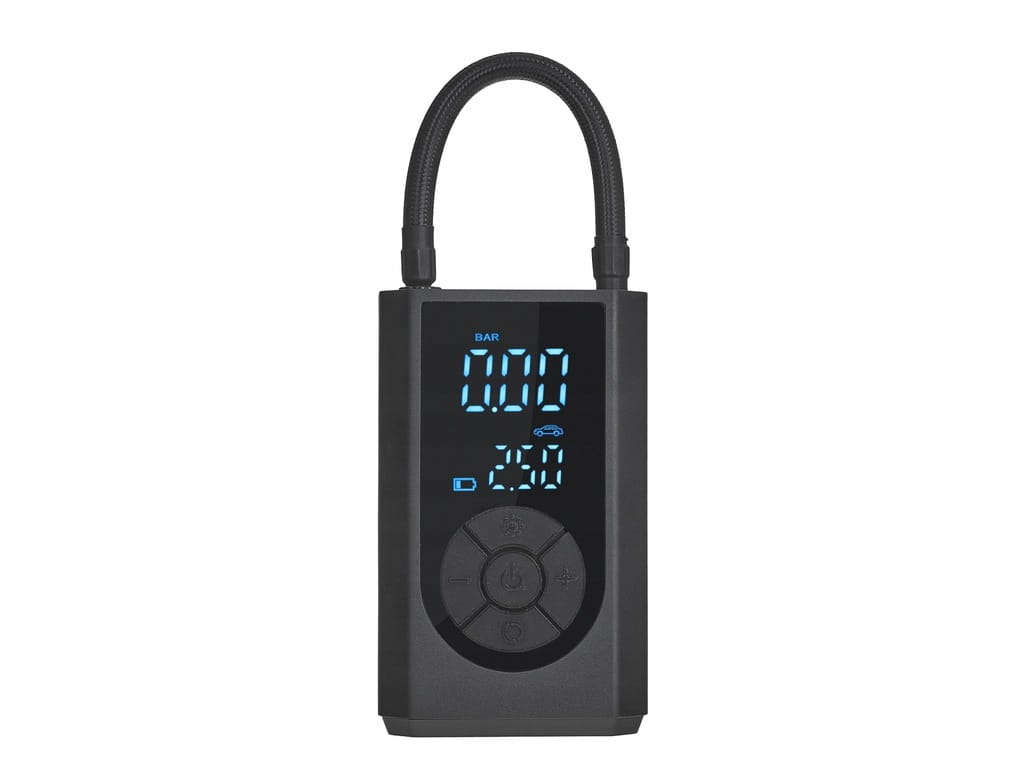 KOMPRESOR AKUMULATOROWY ROWEROWY SAMOCHODOWY LED 4000mAh 84W 150PSI GEKO