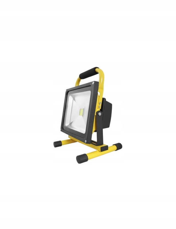 Lampa robocza LED halogen z akumulatorem 50W 12V/230V LTC