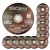 TARCZA DO CIĘCIA METALU 125X1,0X22,2MM zestaw 25sztuk
