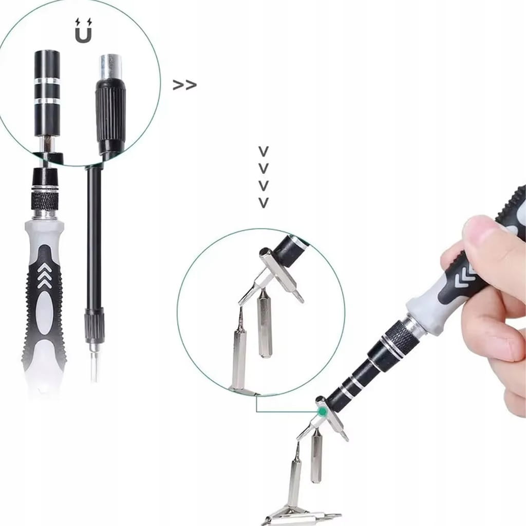 ZESTAW ŚRUBOKRĘTÓW PRECYZYJNYCH WKRĘTAKI TORX ŚRUBOKRĘTY PRECYZYJNE 115w1