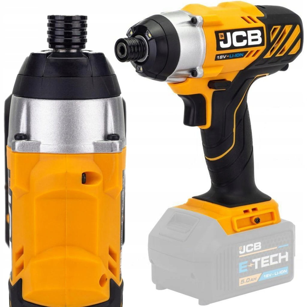 Wkrętarka JCB + BATERIA 2.0 AH ZESTAW ZAKRĘTARKA UDAROWA klucz