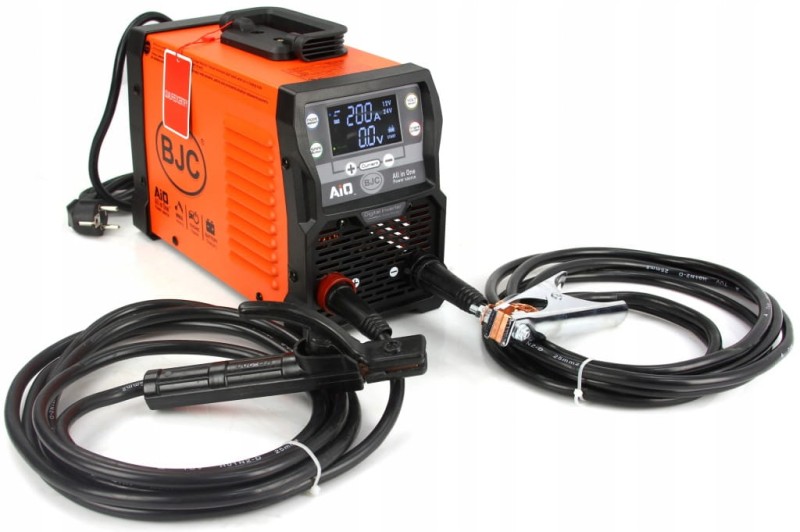 Spawarka inwertorowa BJC 200A MMA/TIG z maską, wyświetlaczem LCD