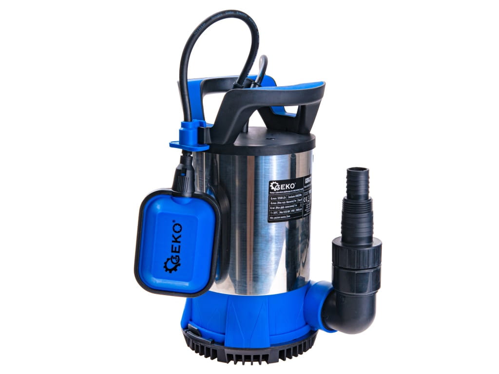 Pompa wody zatapialna Geko 550 W 12500 l/h pompa do szamba