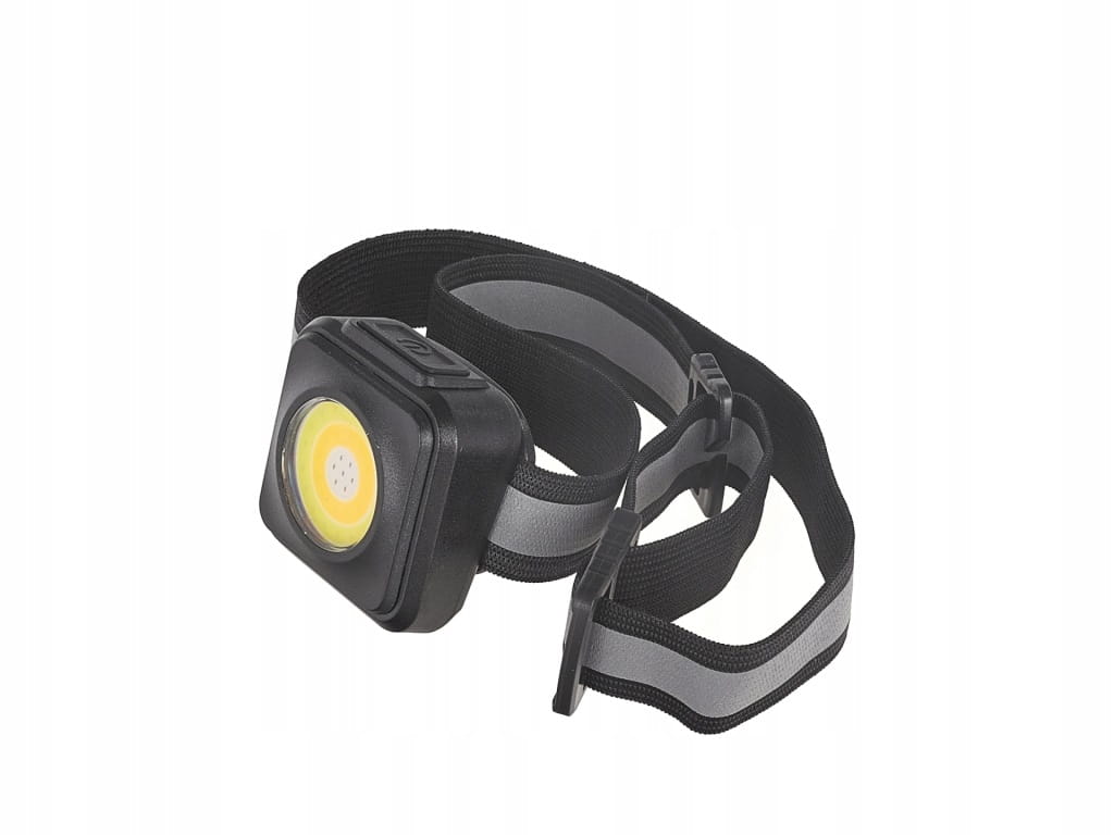 LAMPA WSTRZĄSOODPORNA LATARKA CZOŁOWA CZOŁÓWKA LED COB 3W 500lm 500mAh
