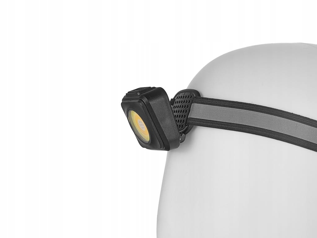LAMPA WSTRZĄSOODPORNA LATARKA CZOŁOWA CZOŁÓWKA LED COB 3W 500lm 500mAh