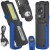 LAMPA WARSZTATOWA LATARKA AKUMULATOROWA LED COB 5W + 3W 2000mAh MAGNES GEKO
