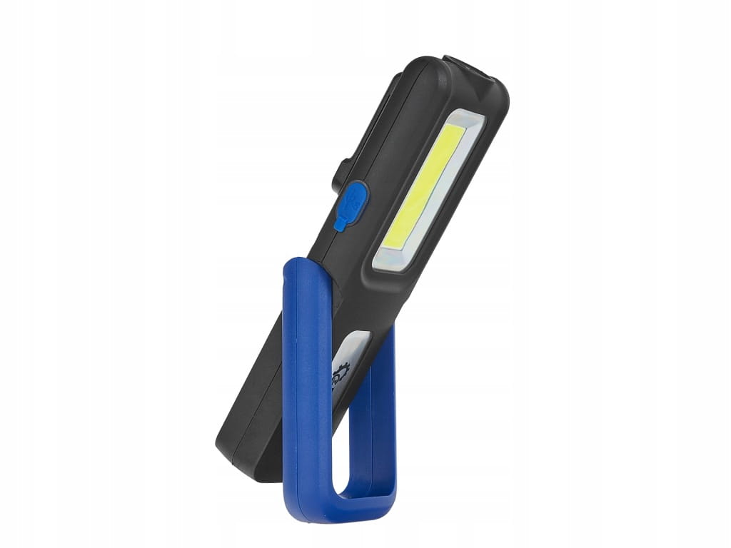 LAMPA WARSZTATOWA LATARKA AKUMULATOROWA LED COB 5W + 3W 2000mAh MAGNES GEKO