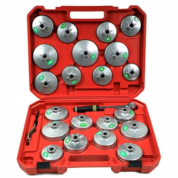 Klucz nasadowy do filtrów oleju SilverTools 23el.