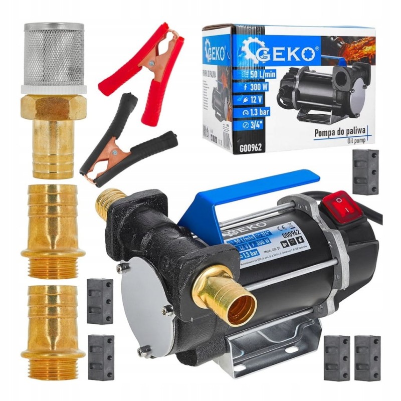 POMPA CPN POMPKA DO PALIWA ROPY OLEJU 12V 50L 300W