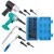 Nasadki udarowe HEX 1/2" H5-H19 8 el. zestaw SilverTools S11037
