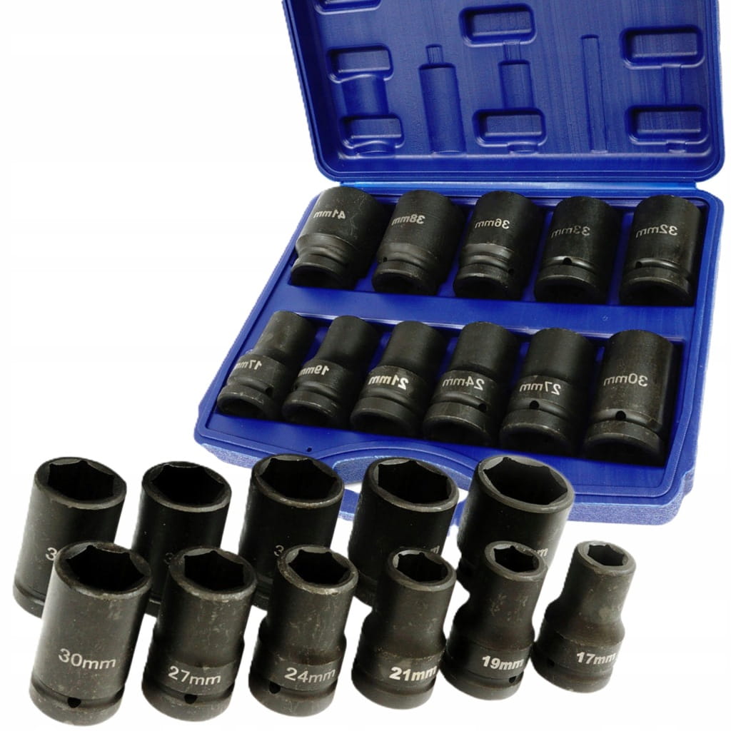ZESTAW NASADEK UDAROWYCH 1" 11 EL 17 - 41 mm