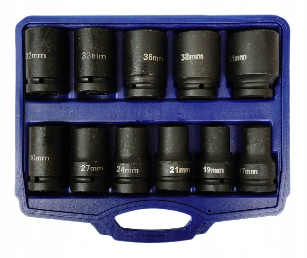 ZESTAW NASADEK UDAROWYCH 1" 11 EL 17 - 41 mm