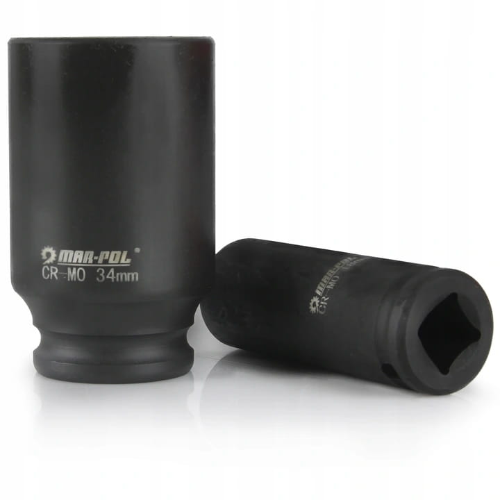 Nasadka udarowa SilverTools 1/2" 10-38 mm zestaw 20 szt.