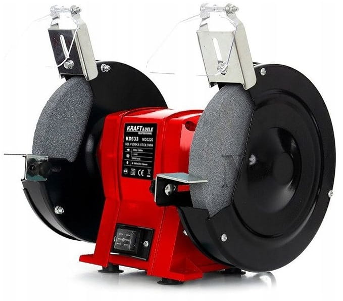 Szlifierka stołowa tarczowa kamieniowa 200 mm 1700 W
