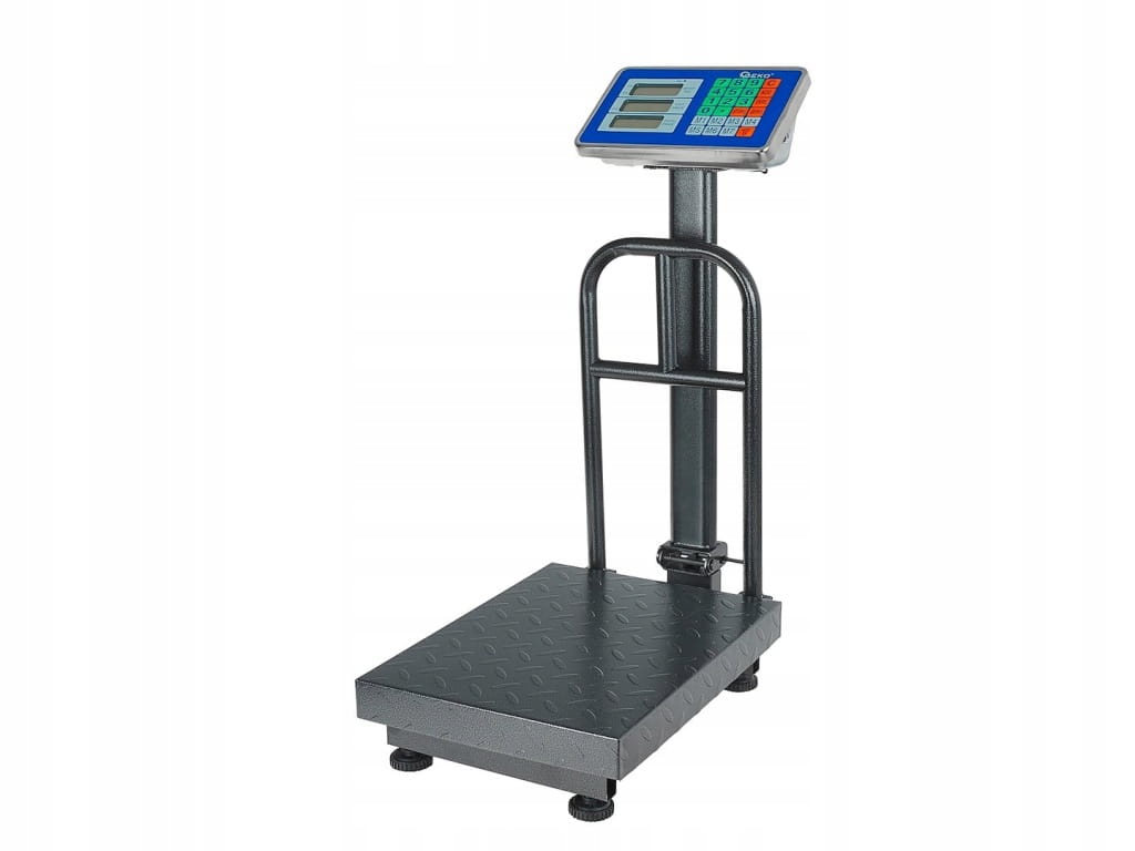 WAGA ELEKTRONICZNA MAGAZYNOWA PRZEMYSŁOWA PLATFORMOWA 150kg LCD