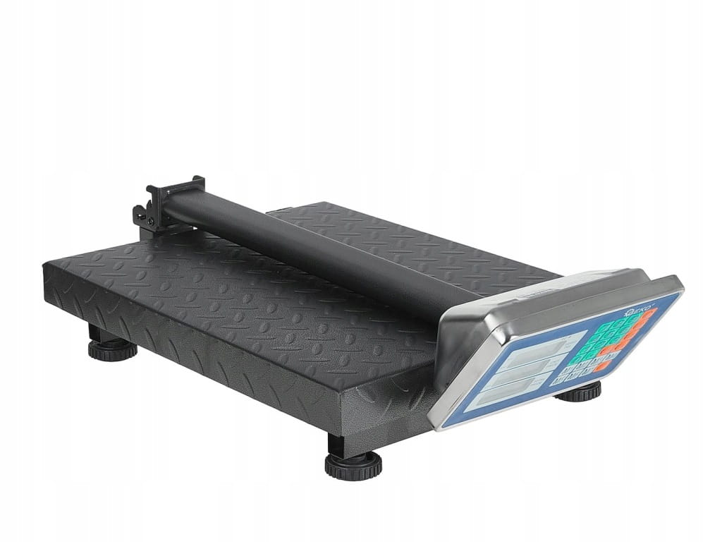 WAGA ELEKTRONICZNA MAGAZYNOWA PRZEMYSŁOWA PLATFORMOWA 300kg LCD
