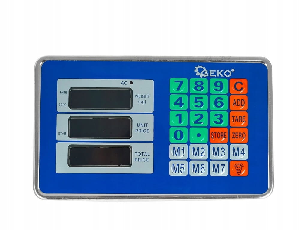 WAGA ELEKTRONICZNA MAGAZYNOWA PRZEMYSŁOWA PLATFORMOWA 300kg LCD