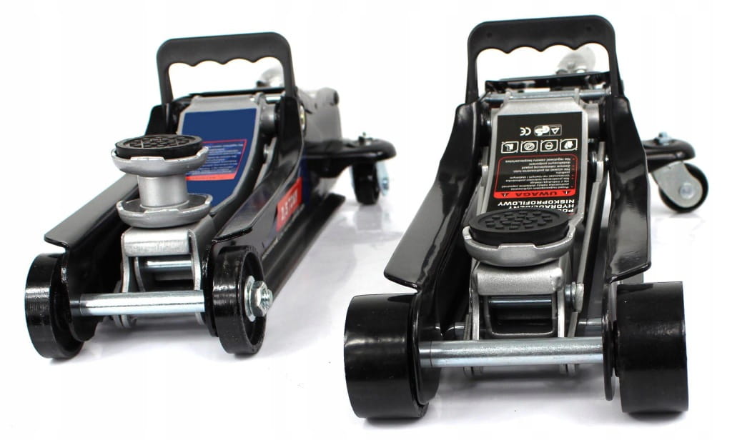 Podnośnik samochodowy SilverTools niskoprofilowy 2500 kg 80-360 mm