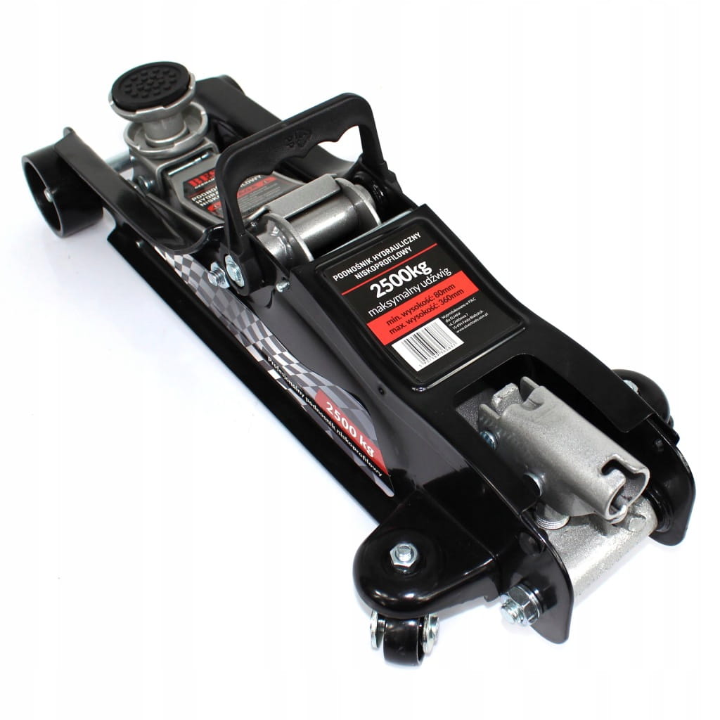 Podnośnik samochodowy SilverTools niskoprofilowy 2500 kg 80-360 mm
