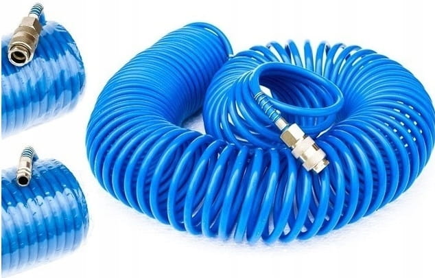 WĄŻ SPIRALNY PRZEWÓD PNEUMATYCZNY 8x12mm 20m PE