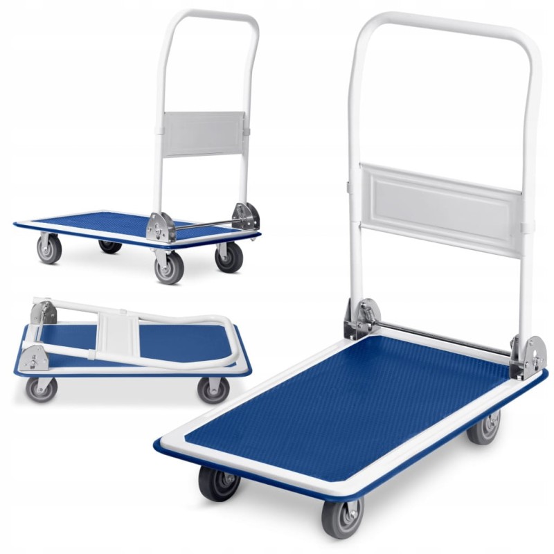WÓZEK TRANSPORTOWY PLATFORMOWY MAGAZYNOWY TOWAROWY SKŁADANY 150 kg
