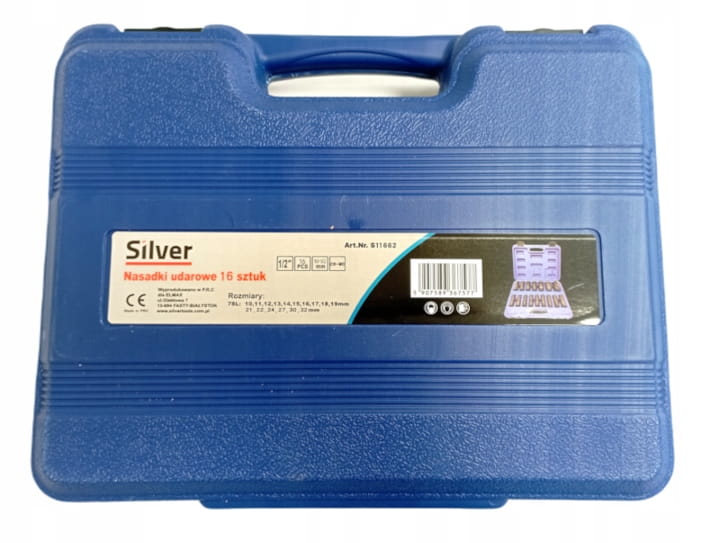 SILVER NASADKI UDAROWE 10-32MM 1/2" 16 ELE