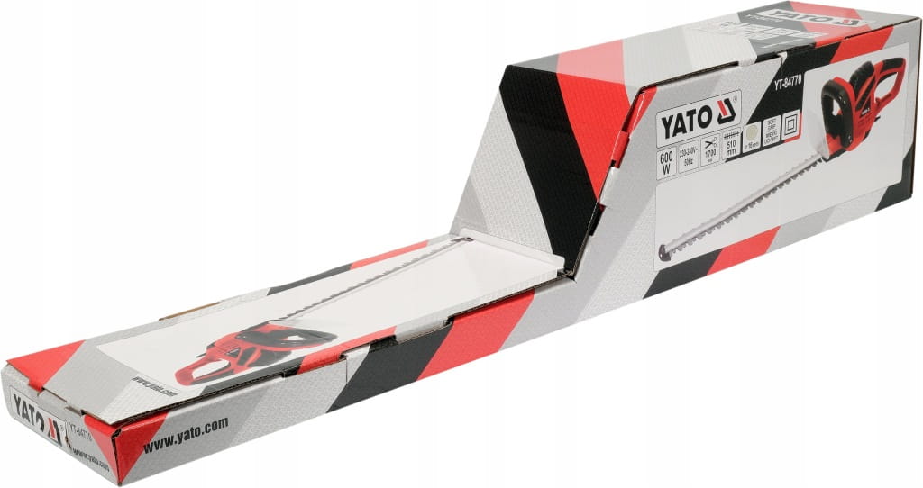 Nożyce elektryczne do żywopłotu Yato 600 W 51 cm 16 mm