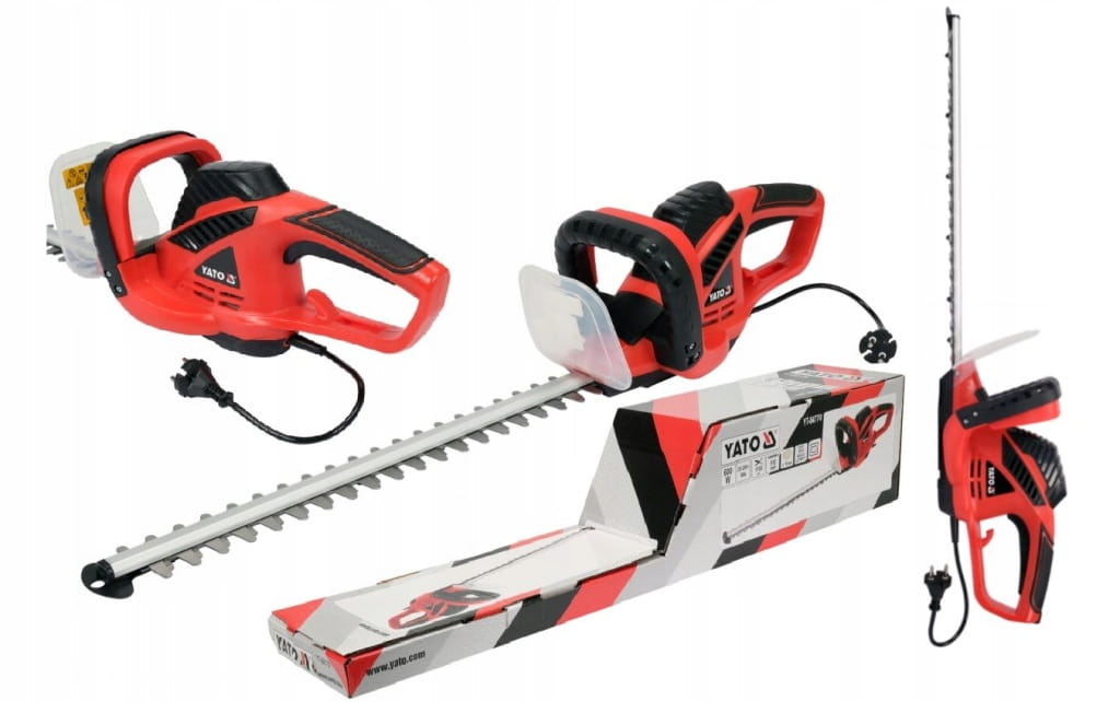 Nożyce elektryczne do żywopłotu Yato 600 W 51 cm 16 mm