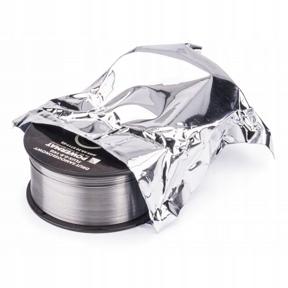POWERMAT Drut spawalniczy rdzeniowy (samoosłonowy) 0,8mm 1kg FLUX-0.8-1KG,