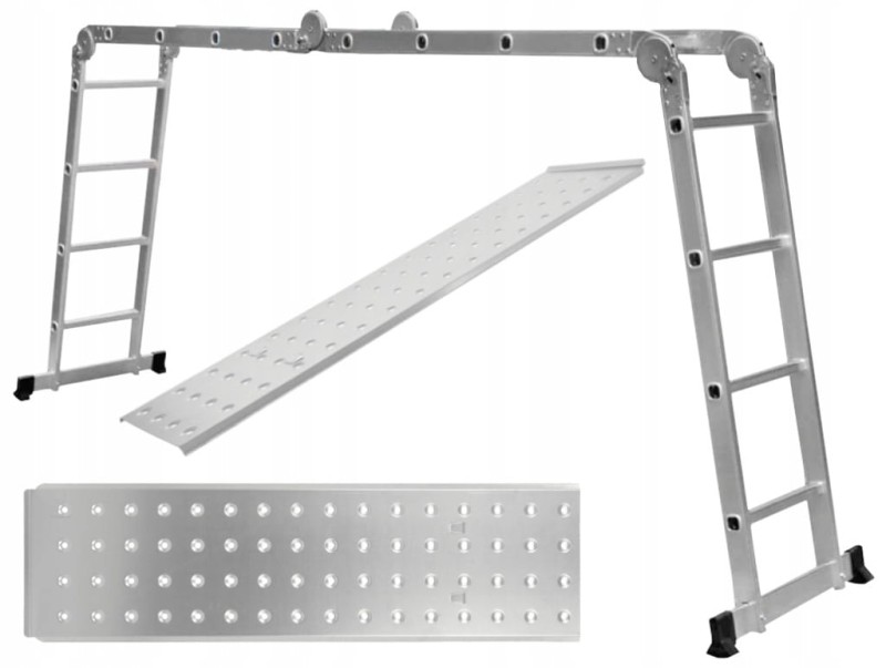 Drabina Geko aluminium 16 do 150 kg