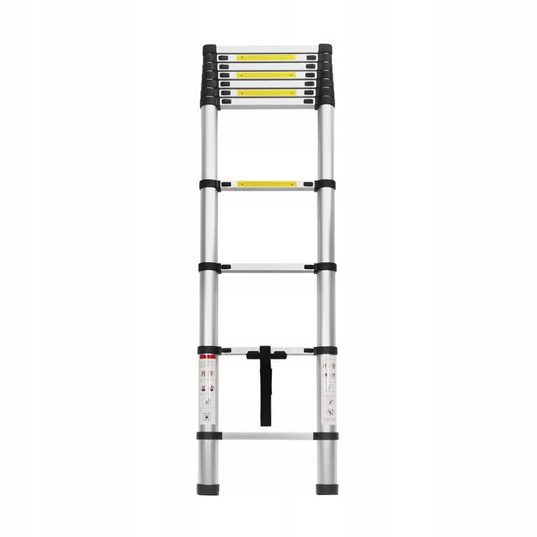 Drabina aluminiowa teleskopowa Kraft&Dele, 10 stopni, 320 cm, max 150kg